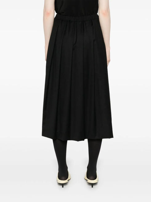 A-line midi skirt